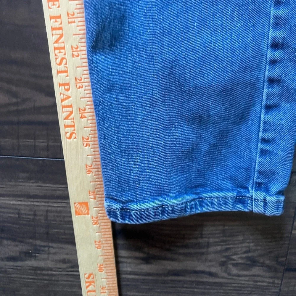 Lucky Brand Womens Ankle Straight Leg Jeans Medium Wash Blue Size 4 27
